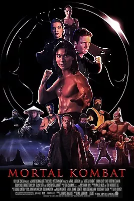 New Mortal Kombat Cinema Movie Print Premium Poster Wall Art Size A5-a1 • $19