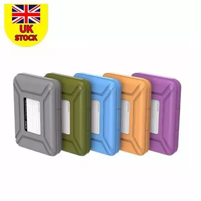 Portable Hard Drive Protector Protective Case Storage Box For 3.5 Inch HDD Z • £17.02