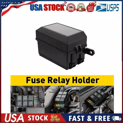 Universal 6-Way Fuse Box Relay With 6 Relays 12V Car Truck ATC/ATO Fuse Holder • $15.79