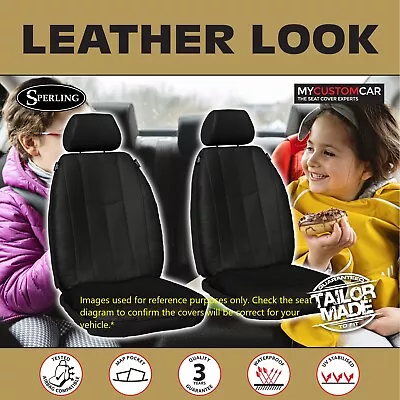 Mazda CX-3 DK SUV 2015-On PU Leather FRONT Seat Covers Waterproof Car Custom CX3 • $169