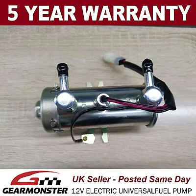 12v Electric Universal Petrol Diesel Fuel Pump Facet Red Top Style Tractor Car • £21.89