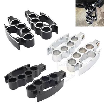 Forward Controls Foot Pegs Floorboard For Harley Electra Glide Road King Softail • $17.64