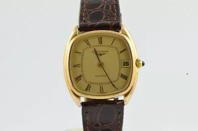 Longines Conquest Automatic Men's Watch Steel 30MM Vintage Gold Plated Wrist • £522.52