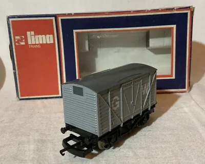 LIMA TRAINS MODEL RAILWAYS 5605 G.W.R. 12 Ton Box Wagon 00 GAUGE SCALE 1:76 • £9