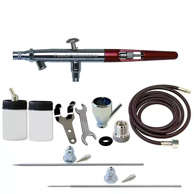 MIL-3AS Paasche Millenium Double Action Siphon Feed Airbrush Set W/3 Heads • $97.80