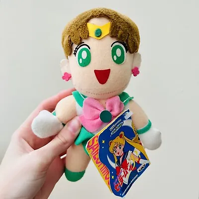 Vintage Sailor Moon Jupiter 8” Anime Plush Toy Doll Figure Banpresto Japan 1993 • $27.09