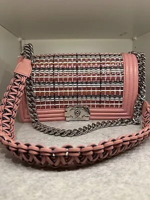 CHANEL Pink Boy Bag As New Immaculate Condition • $4500