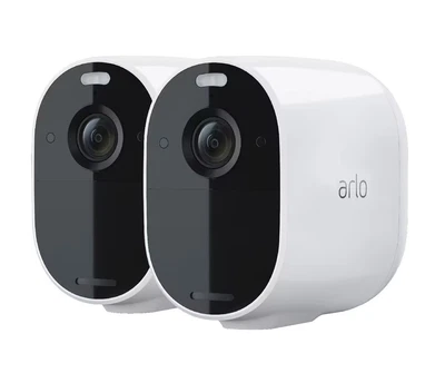 $215 • Buy New Arlo Essential Spotlight Camera 2 Pack