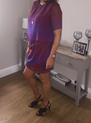 £20 • Buy Acne Mallory Noise Size 38 Dress