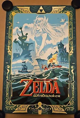 Veronica Fish The Legend Of Zelda Wind Waker Art Print Nintendo Mondo Moss Eng  • $79.99