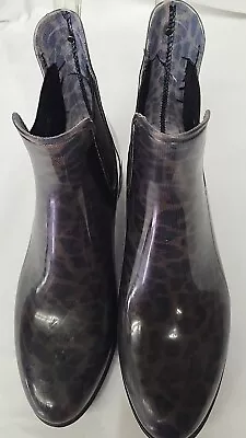 Sam Edelman Women’s Tinsley Rain Boots Size 8M Leopard Print Rubber  • $18.99