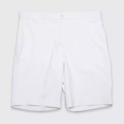 J.Lindeberg Eloy Shorts W32 Solid White Casual Golf Active • $39