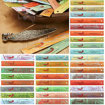 £2.49 • Buy ❤️ Natural Organic High Quality Auroshikha Incense Joss Sticks 10g Mix & Match