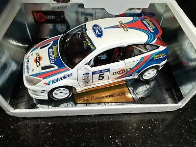 1/18 Ford Focus  Wrc Rally Gold Collection Excellent • £40