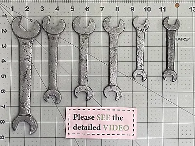 Vintage — Lot Of 6 — Open End Wrenches • $10