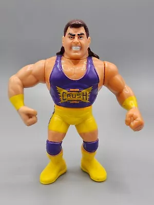 WWE WWF Hasbro Kona Crush Series 7 Yellow Card Vintage VTG Wrestling Figure • $25