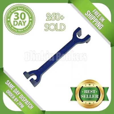 Fixed Basin Copper Pipe Wrench Tap Nut Sink Plumber 13mm 19mm Bathroom Plumbers • £6.19