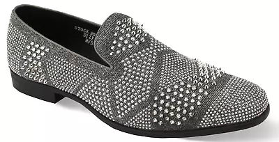 After Midnight OZZY Velvet Stud Shoes Silver • $71.99