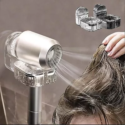 Hair Dryer Holder Wall Mounted Suction Cup Rotating Lazy Blow Dryer Bracket Rack • $17.27