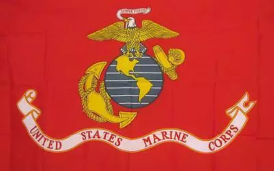Marine Corps Red 3' X 5' Flag • $7.95