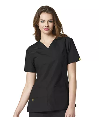 New Wonder Wink 6096 Origins Women's Lima V-Neck Scrub Top • $15.99