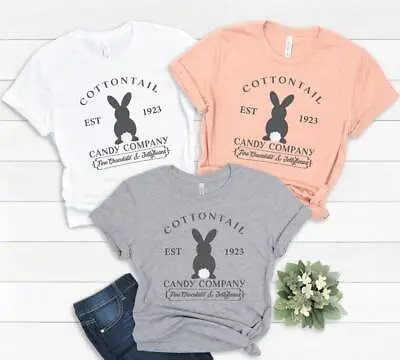 Cottontail Candy Company Easter ShirtEaster Shirt For WomanCarrot ShirtEaster • $22.17