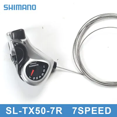 SHIMANO  City Bike SL-TX50 Thumb Shifter Gear Shifters 7 Speed  Electric Ebike • $15.55