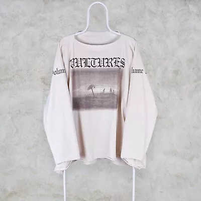 Yeezy Vultures Long Sleeve T Shirt White Kanye West Volume 1 Size 3 • £60