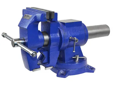 £118.49 • Buy FAITHFULL 5  125mm Cast Iron Swivel/Rotating & Pipe Engineers Vice, FAIVMULTI360