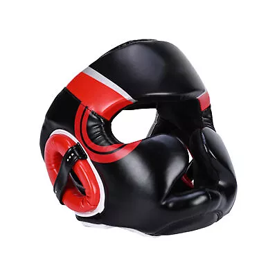 Boxing Head Guard Kickboxing Training Protective Head Gear Martial Arts • $34.10