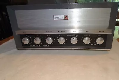 BELL  Mark 40   6L6-12ax7 Tube Amplifier *Parts/Repair*Transformers Test Good* • $300