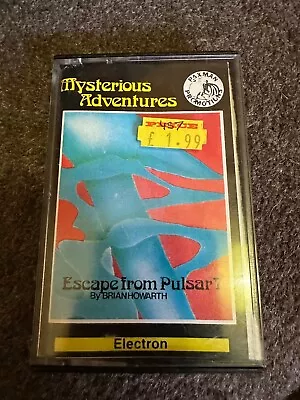 Electron Cassette Adventure - Escape From Pulsar 7 Mysterious Adventures • £4.99