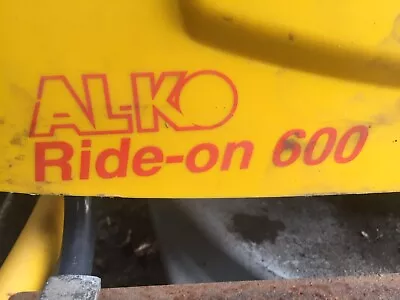 £300 • Buy Alko Ride On 600 Lawnmower BREAKING FOR ALL PARTS.
