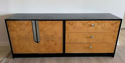 Vintage 1970s Milo Baughman Style Burl Wood Credenza • $1200