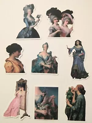 18th-19th Century Classical Paintings. Marie Antoinette & More 8 Stickers/Decals • $6.49