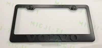 3D Volvo Emblem Stainless Steel License Plate Frame Rust Free • $22.99