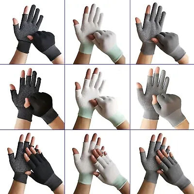 Durable Fingerless Gloves String Knit Fingers Uncovered General Purpose  Gloves • $7.49