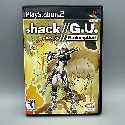 .hack G.U.: Vol. 3 PS2 (Sony PlayStation 2 2007) CIB COMPLETE | TESTED • $24.95