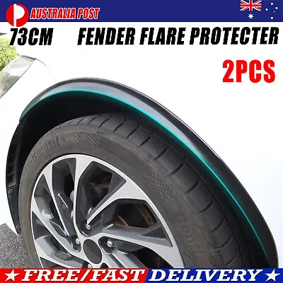 29  UniversalMud Flaps Car Fender Wheel Arches Flares Extension Wide Protectors • $13.12