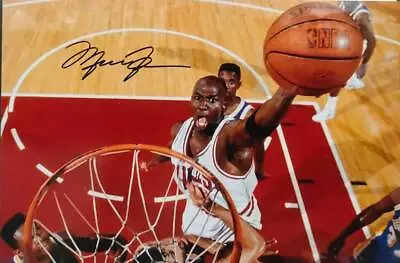 Michael Jordan Autographed Photo NBA Chicago Bulls • $129.58