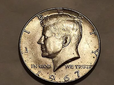 1967 Silver Kennedy Half Dollars No Mint Mark 40% Silver  • $499