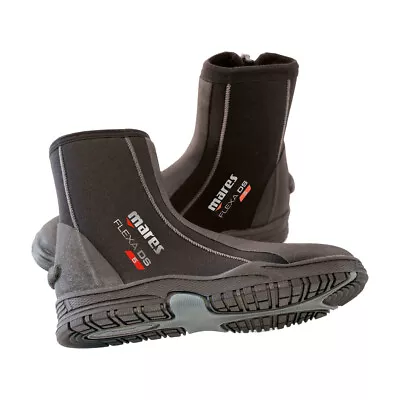 Used Mares 5mm Flexa DS Dive Boot - Black- 10 • $68.13