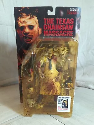 NEW 1998 Movie Maniacs Texas Chainsaw Massacre McFarlane (Bloody Version) Sealed • $39.95