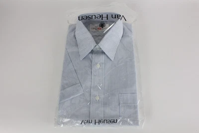 Van Heusen Vintage Shirt 16  Neck 41  Chest Short Sleeves • £14.99