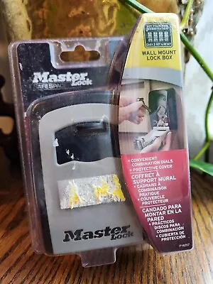 Master Lock Wall Mount Lock Box Combination Dials Holds 5 Keys - Model 5401D  • $35