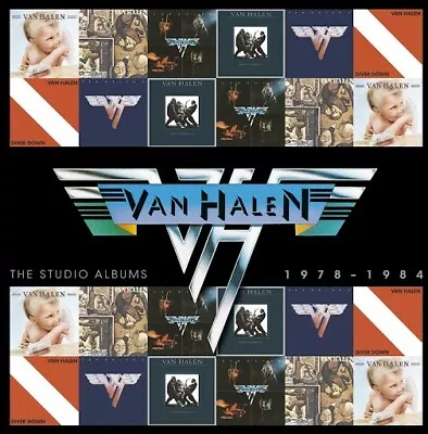 Van Halen THE STUDIO ALBUMS 1978 - 1984 Limited Edition NEW SEALED 6 CD BOX SET • $27.99