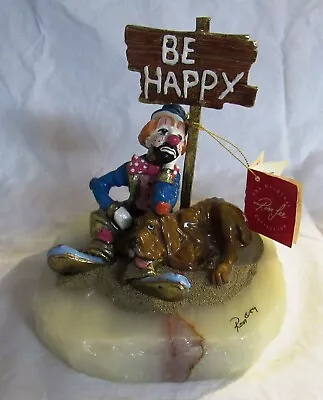 Ron Lee 1989 Be Happy Sculpture • $120