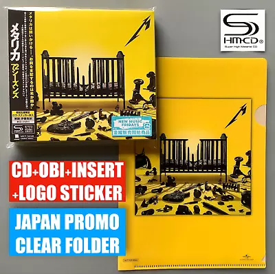 Japan Only Promo Clear Folder +sticker+ Cd Obi Insert! Metallica 72 Seasons 2023 • £92.91