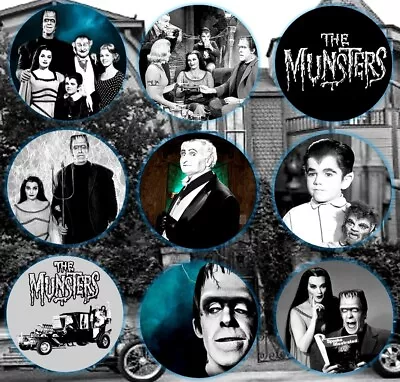 The Munsters Complete Series Retro Horror The Munsters Classic TV Magnets • $16.90