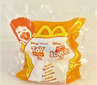 Robot #3 McDonalds Happy Meal Toy 1999 Disney Pixar Toy Story 2 New In Package • $39.99